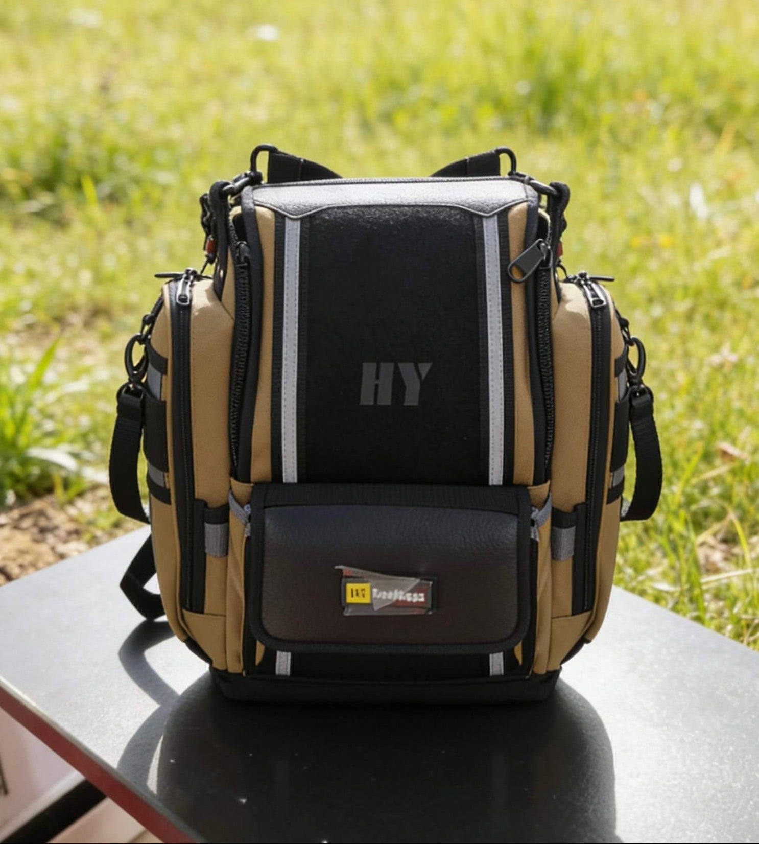 HY工業 CT-XXL 重作業用ツールバッグ (オレンジ)